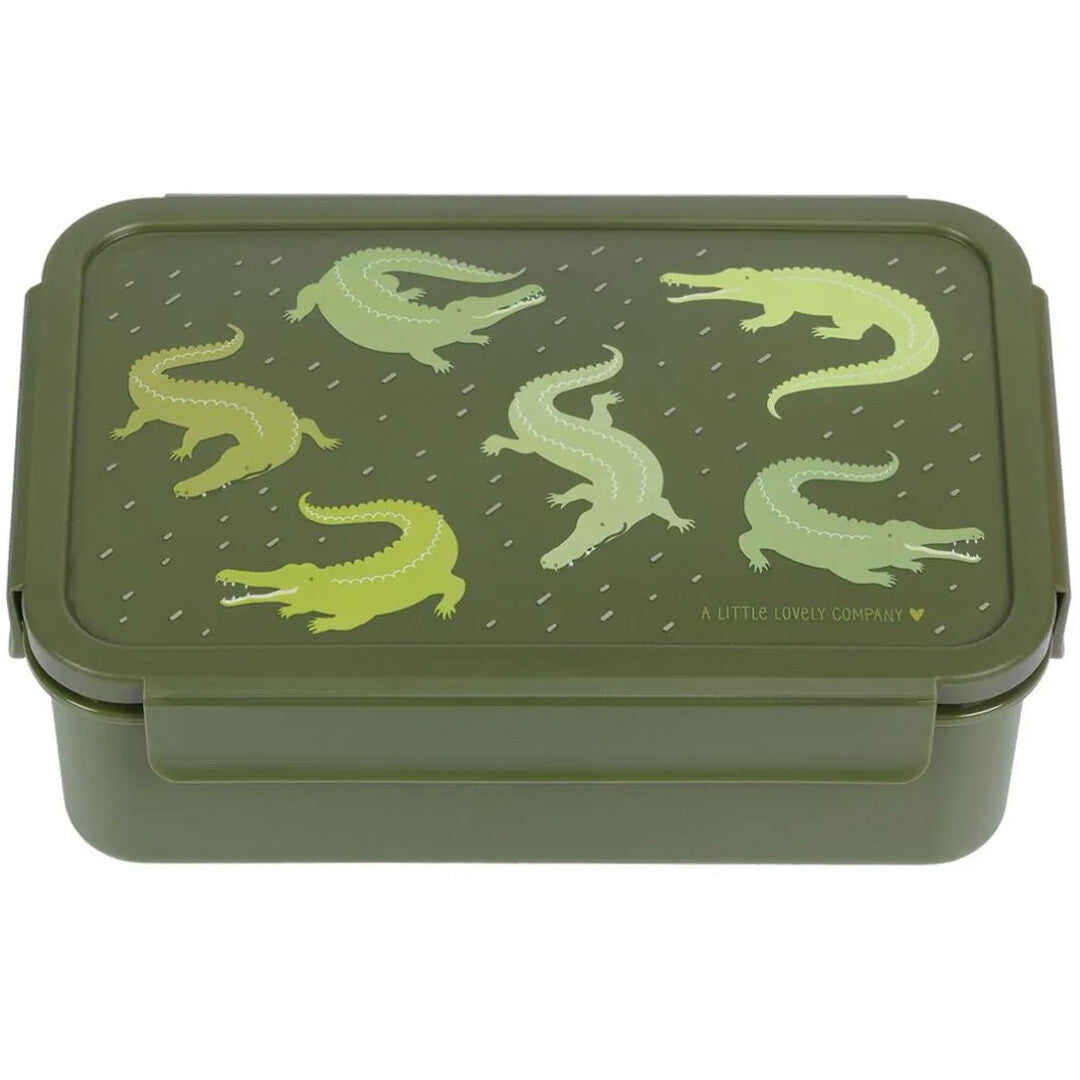 Lovely company bento broodtrommel krokodil