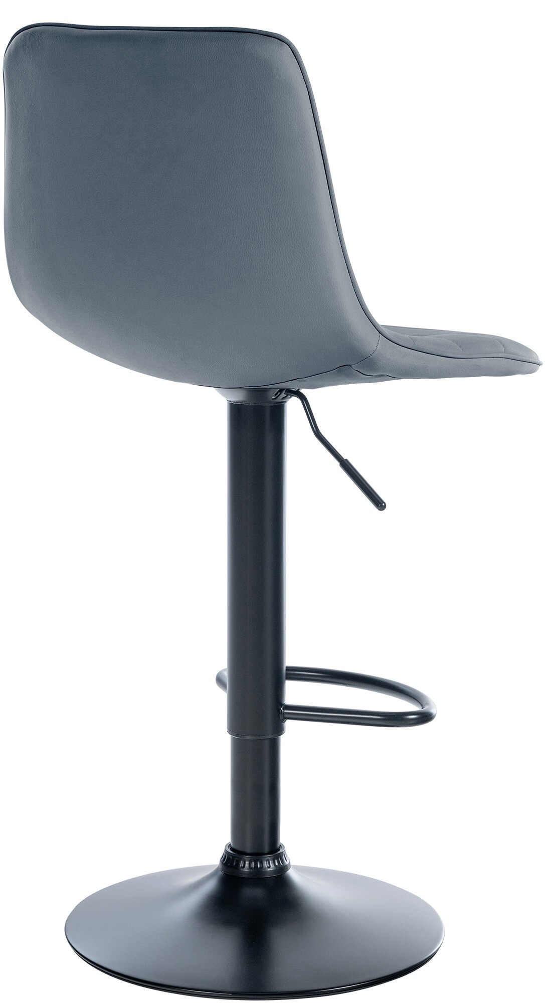 CLP 2er Set Barhocker Lex Kunstleder I Höhenverstellbare Thekenhocker Mit Kunstlederbezug I Drehbare Tresenstühle Mit Metallgestell