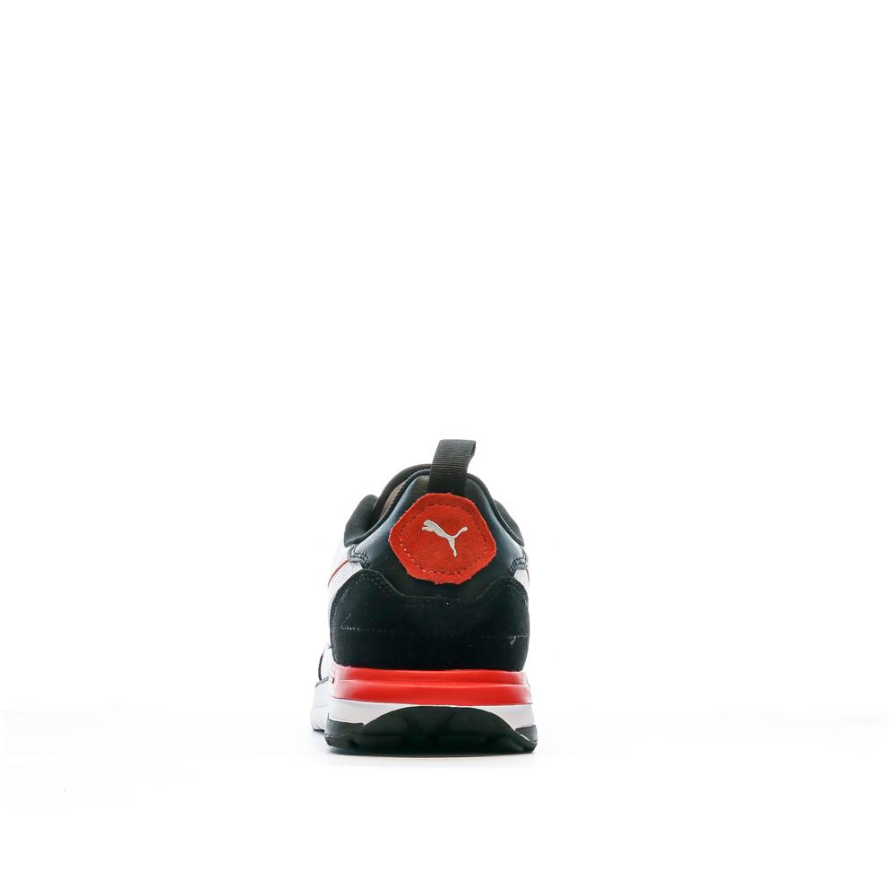 Puma Baskets Blanches/Rouge Homme Puma Puma R22