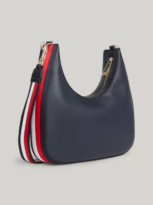 Bolsa Hobo Transversal Essential Signature