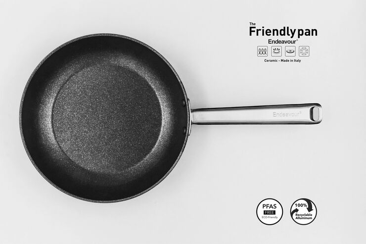 Endeavour The Friendly Pan 24 cm Black