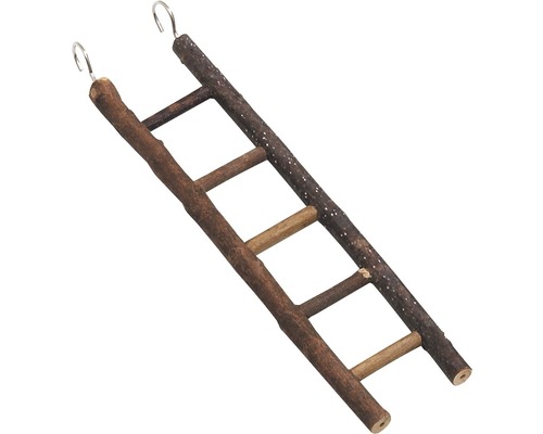 Karlie Parkietenladder, 5 treden, 26 cm, natuurlijk