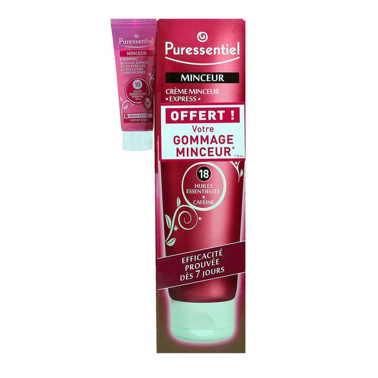 Crème minceur 150ml + gommage offert