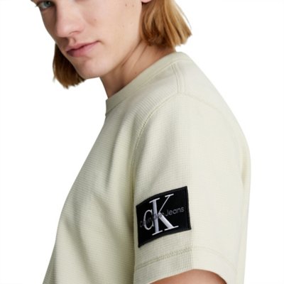 Tee-shirt à manches courtes homme Badge Waffle CALVIN KLEIN