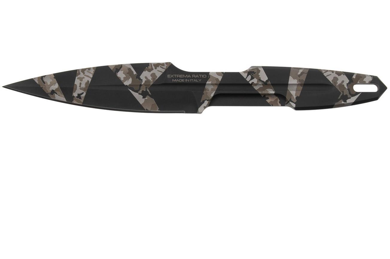 Extrema Ratio S-Thil Black Warfare 04.1000.0223/BW/SE, vaststaand mes