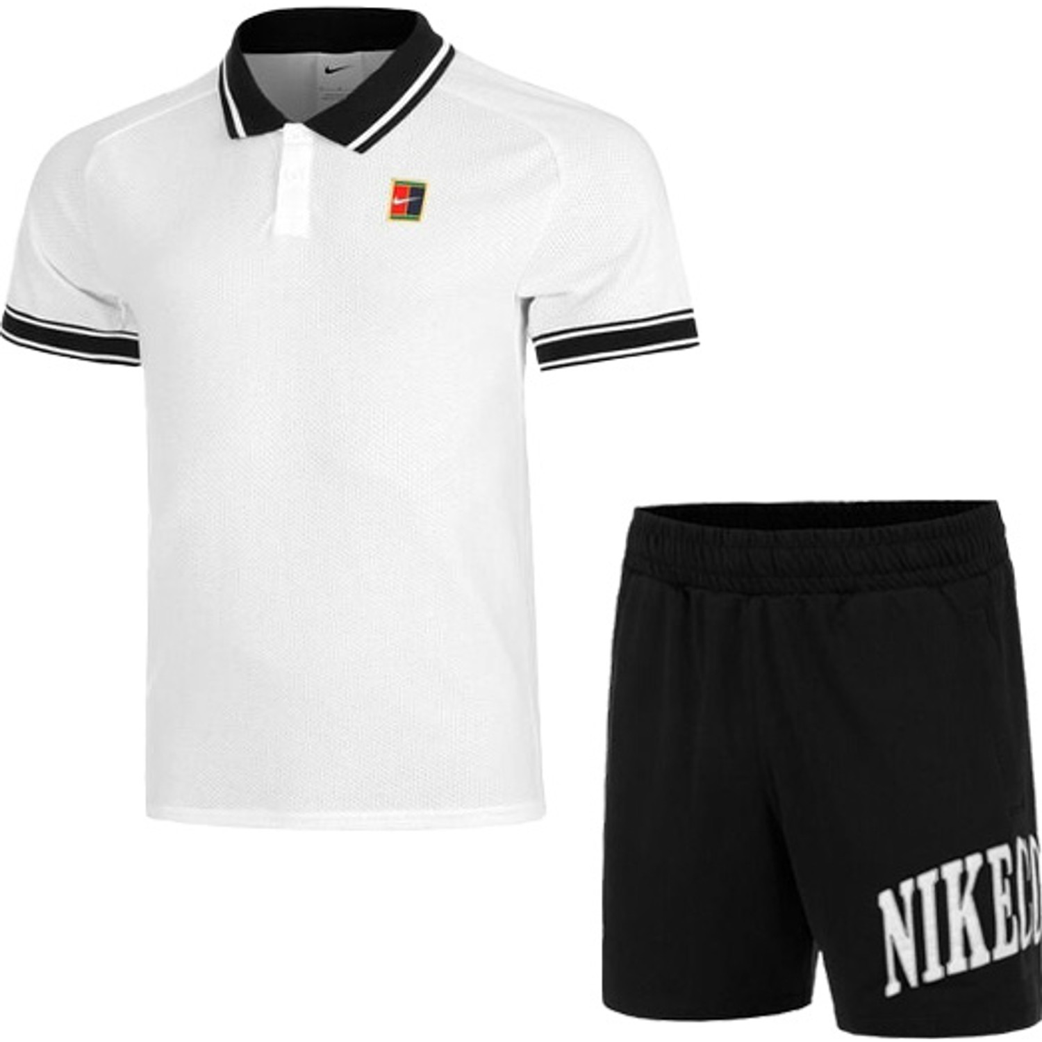 Nike Court Heritage Polo Set Heren