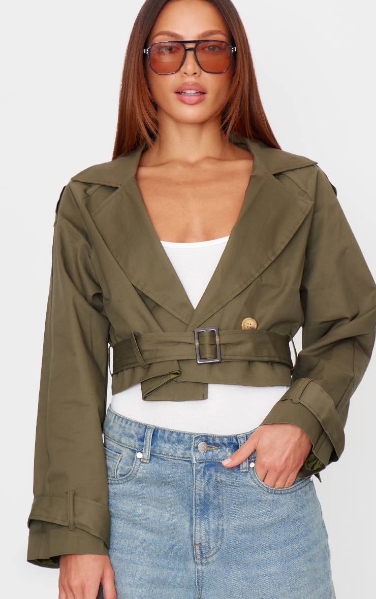 Kaki Trench-coat Court