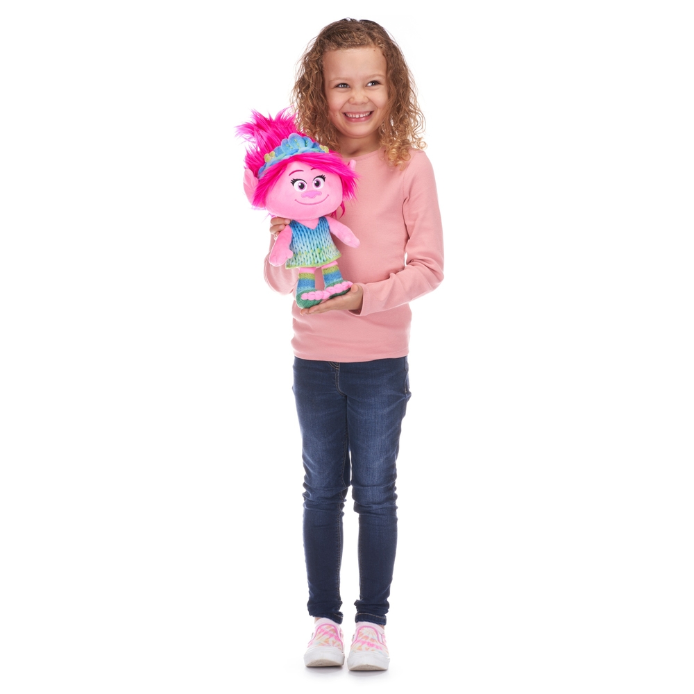 Trolls 3: Band Together 35cm Queen Poppy Plüschtier