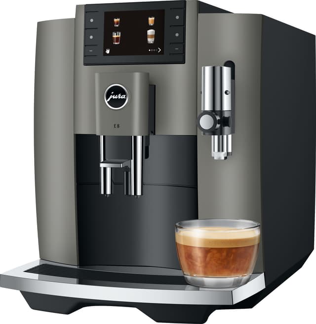 Jura E8 kaffemaskine 15583 (mørk inox)