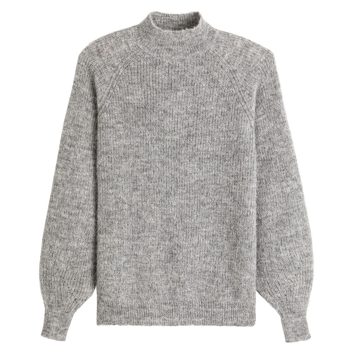 COLEÇÕES LA REDOUTE<br>Suéter ARISTIDE Signature com gola alta em alpaca mista