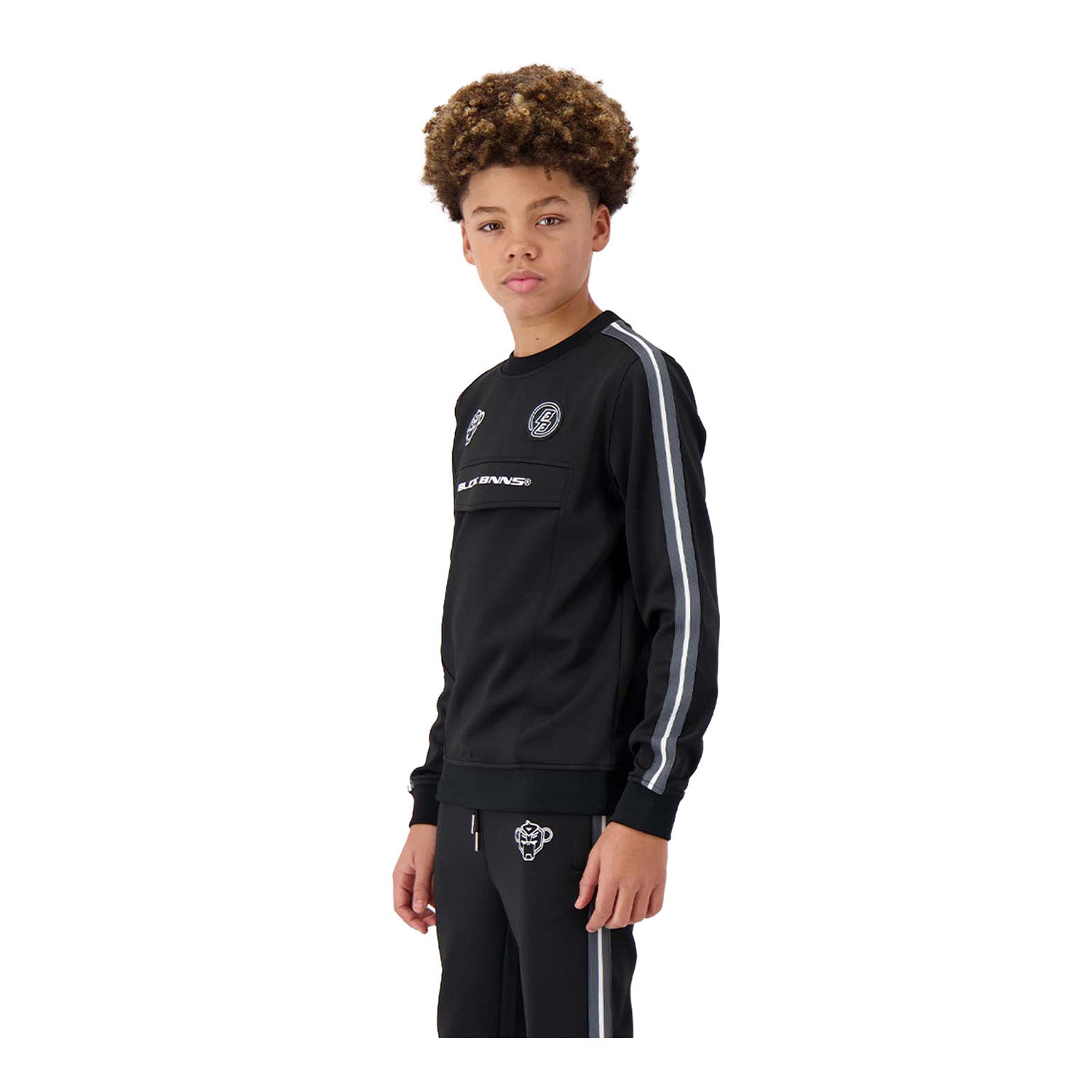 Black Bananas  Taped Anorak Tracktop Kids
