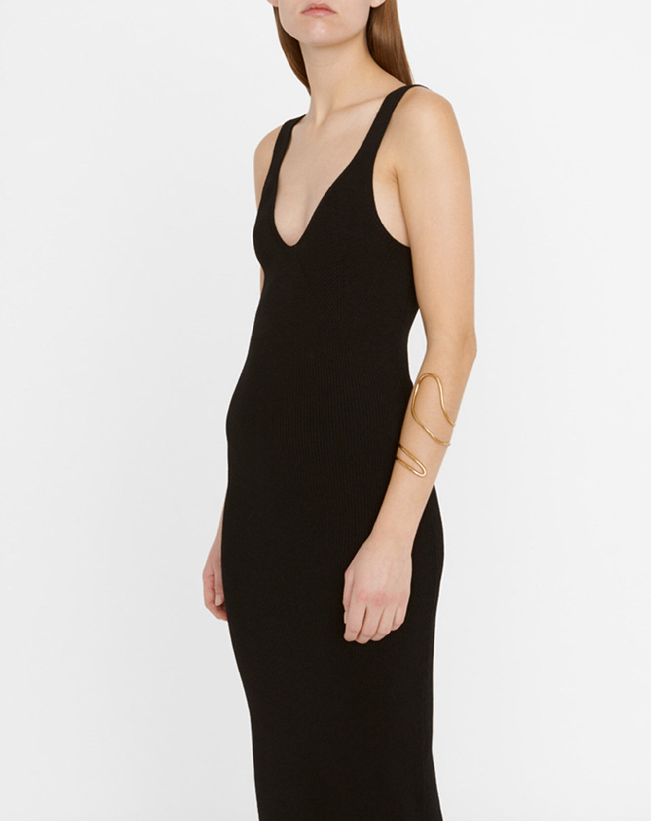Zapa Robe en maille Remir noire