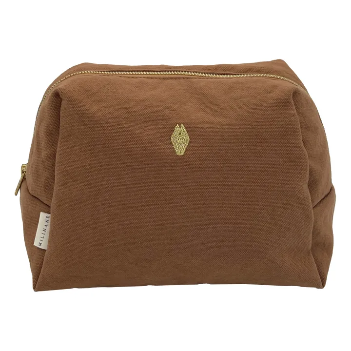 Milinane Trousse de toilette Jade | Camel