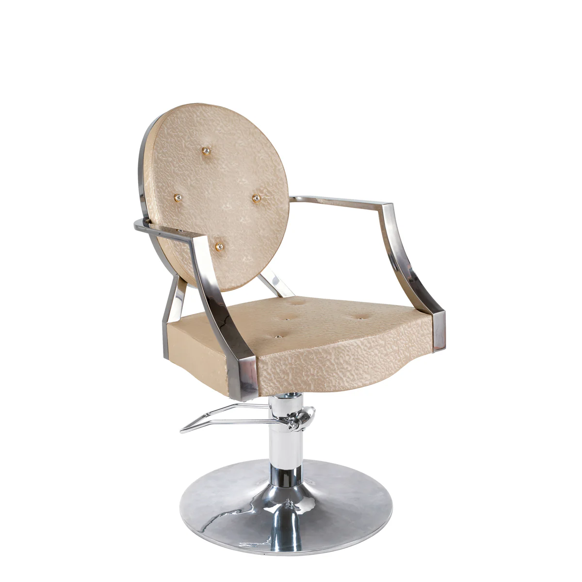 Fauteuil POMPADOUR Capitonné Verres diamant