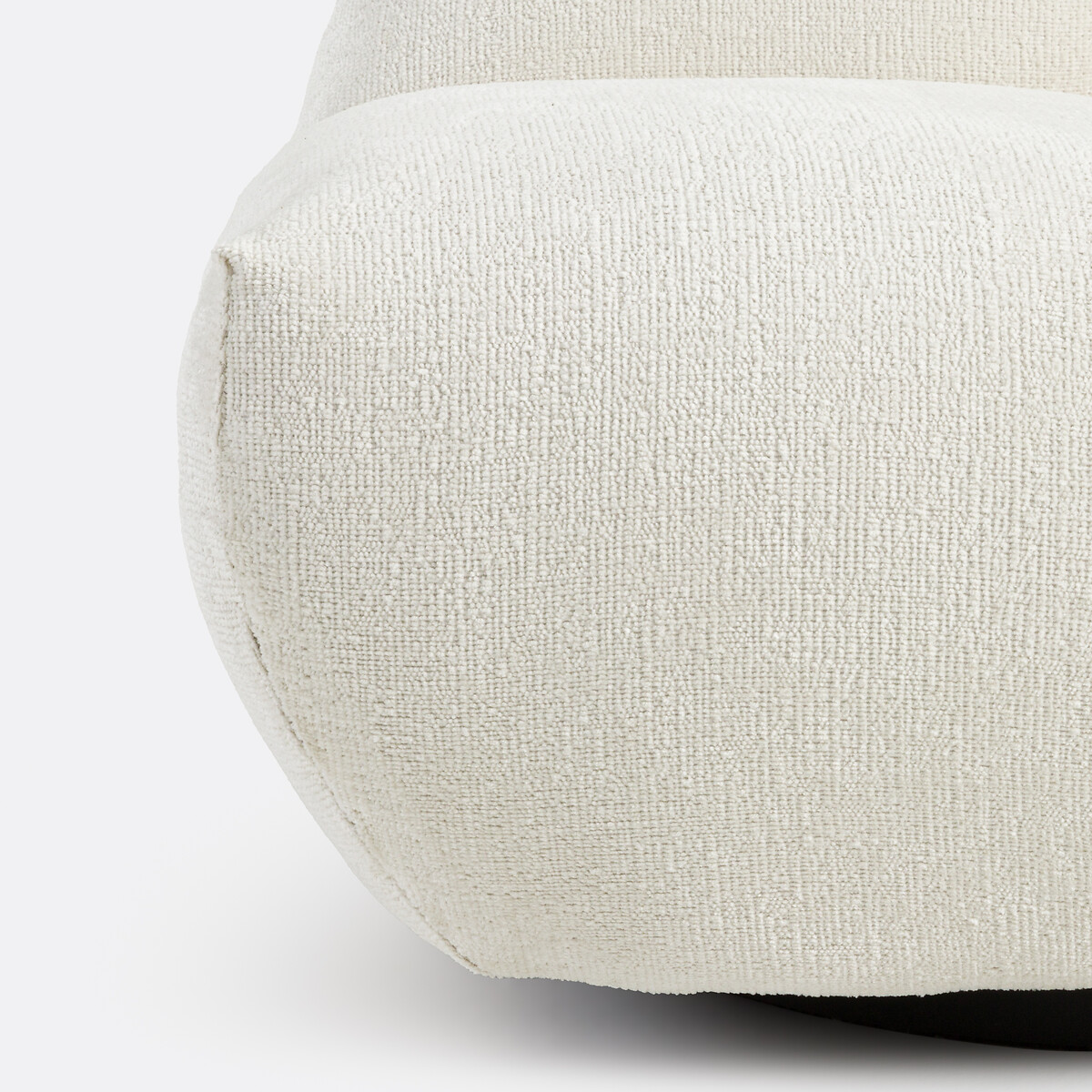 LA REDOUTE INTERIORS<br>Poltrona giratória, veludo grosso, Nuria