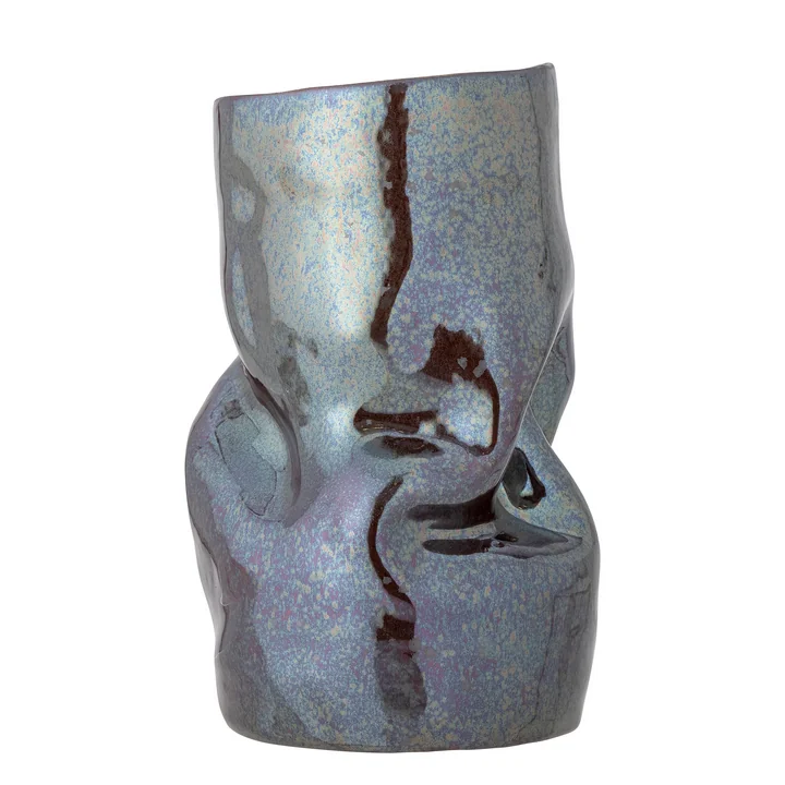 Bloomingville - Apio Vase, H 22,5 cm, schwarz
