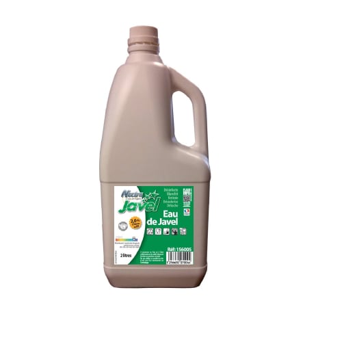 Eau de javel à 2,6% de chlore actif Nectra bidon de 2L
