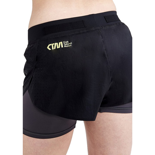 Shorts Craft Ctm Distance 2 em 1 com design exclusivo