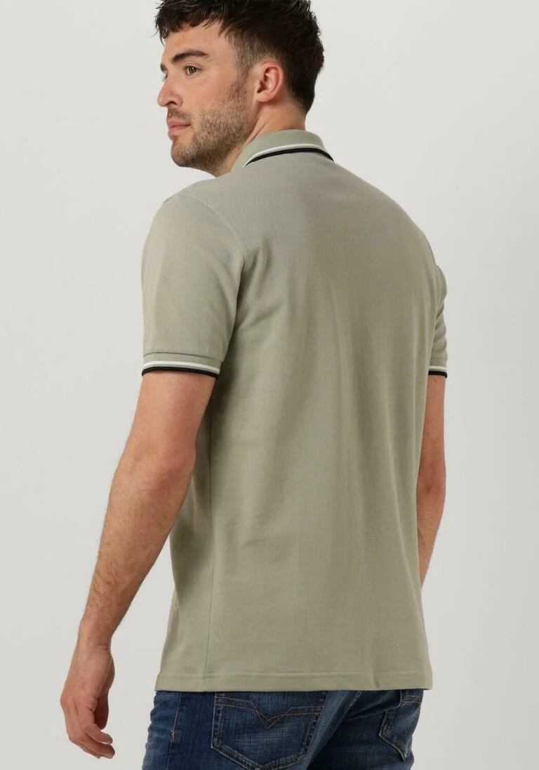 FRED PERRY groene fred perry polo twin tipped fred perry shirt