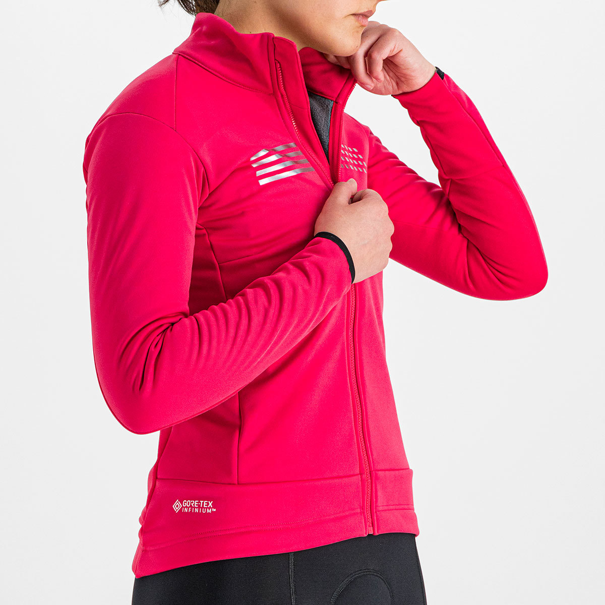 Sportful Tempo Fietsjack Roze Dames