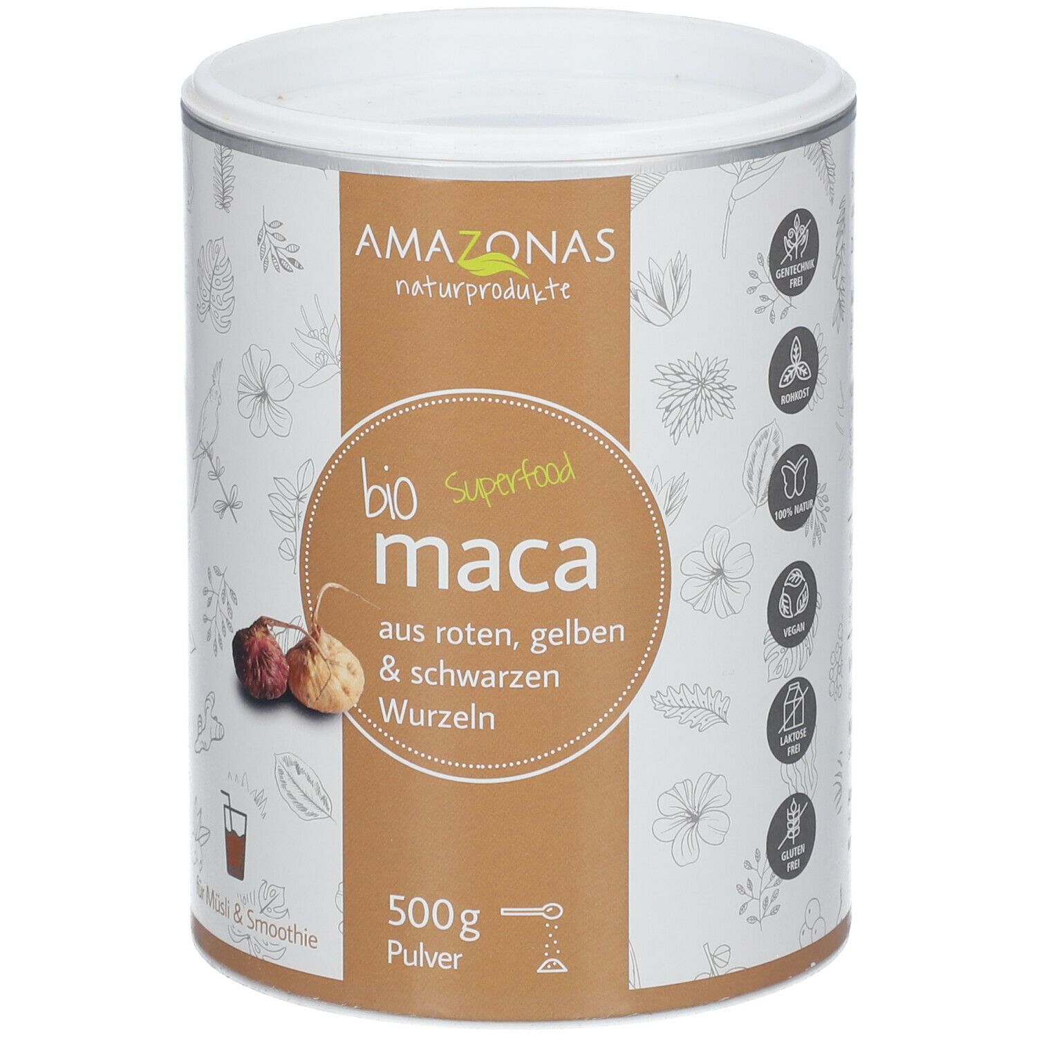 AMAZONAS bio Maca Pulver