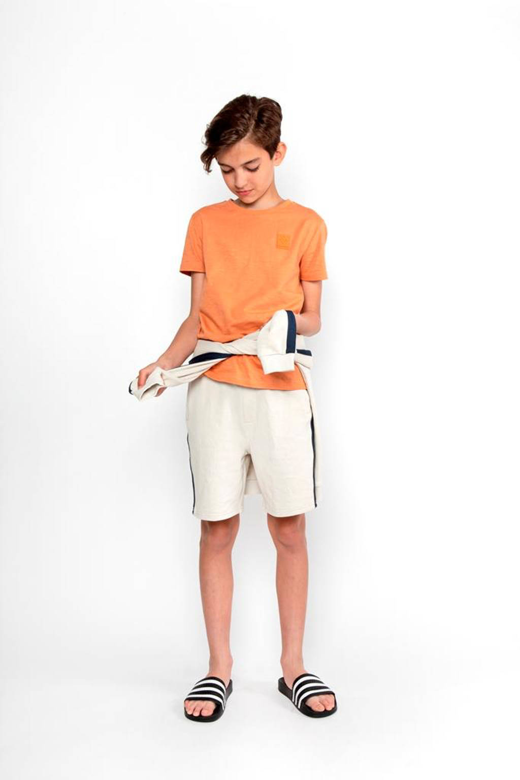 No Way Monday T-shirt licht cognac