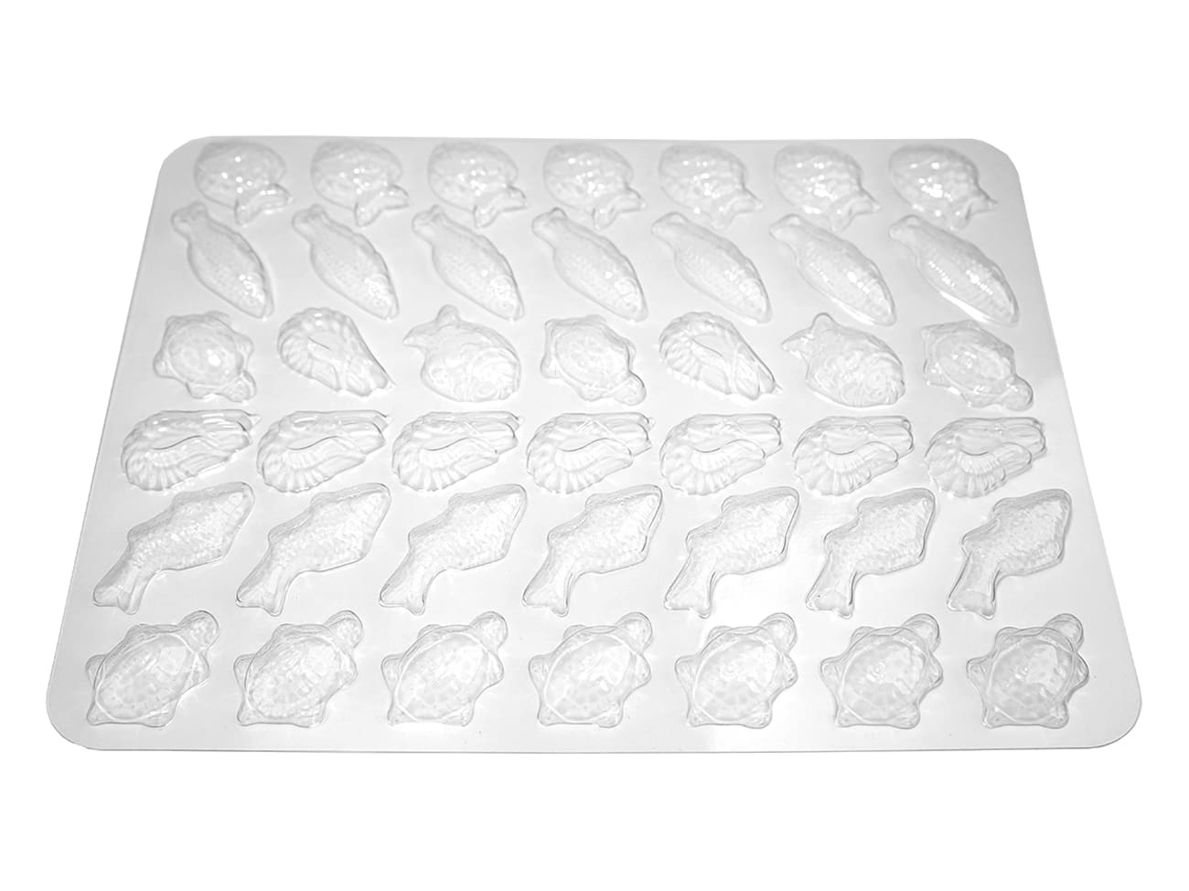 Plaque souple en PVC - 42 fritures de Pâques - Matfer