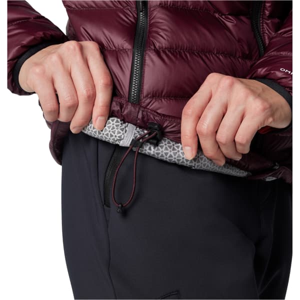 Doudoune randonnée COLUMBIA W ARCTIC CREST DOWN HOODED JACKET MOONVISTA/BLACK