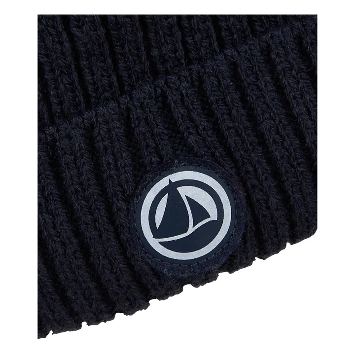 Petit Bateau Bonnet Uni | Bleu