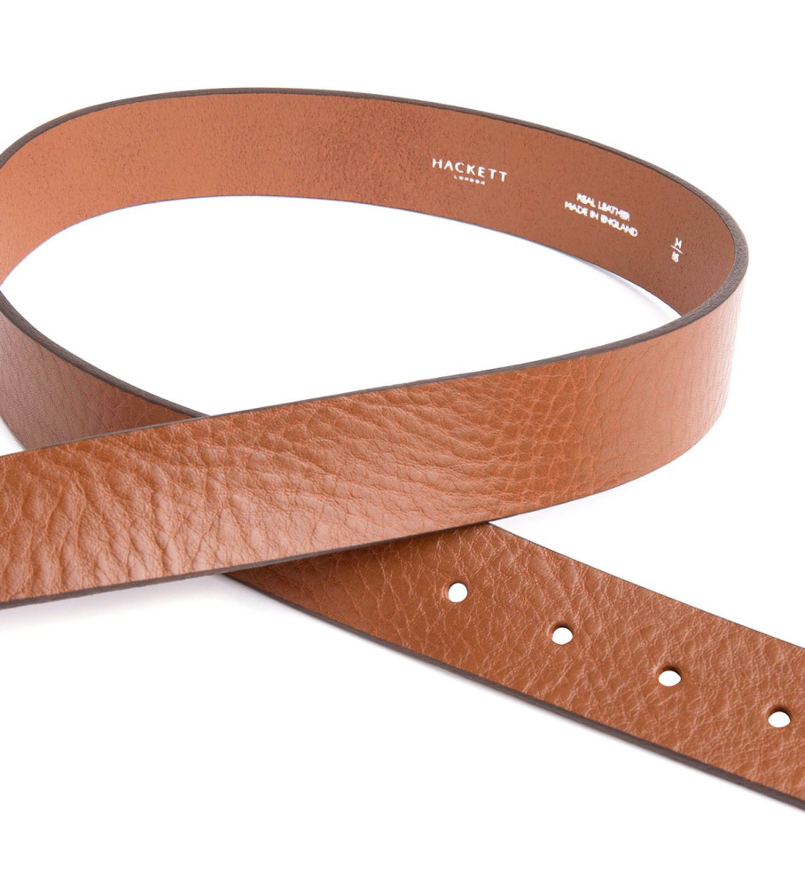 Cinto de couro Hackett Brown Tack