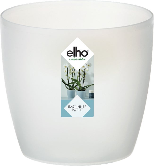 Elho bloempot Brussels orchidee transparant D 13 H 11,5 cm