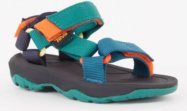 Teva Hurricane XLT 2 sandalen blauw oranje Textiel Meerkleurig 38 39