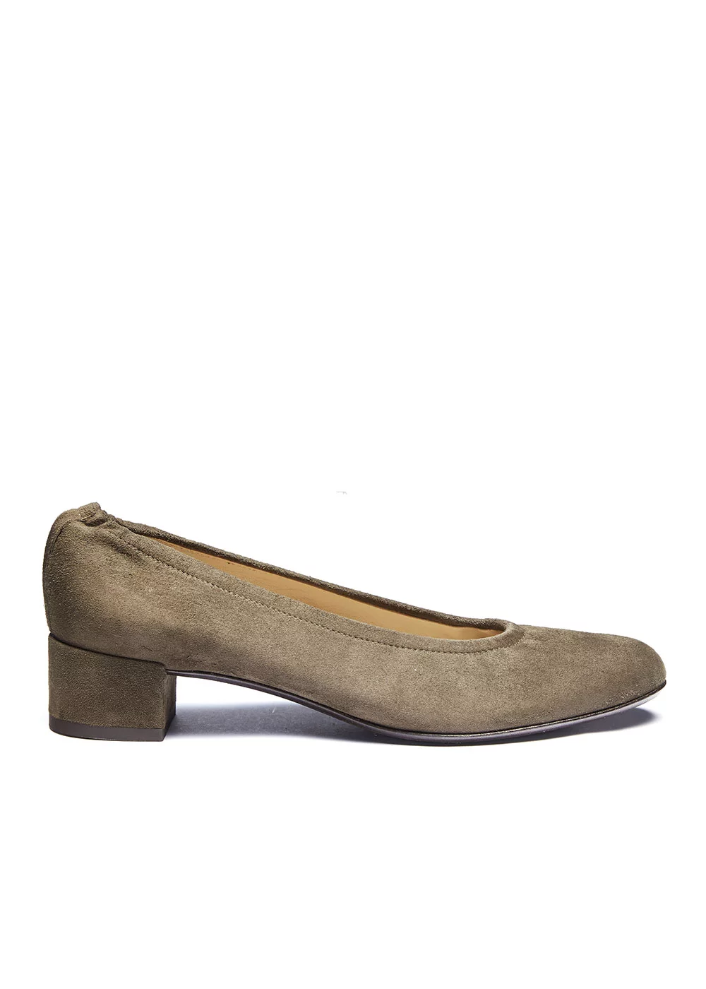 BALLERINE VARSOVIE VELOURS KAKI