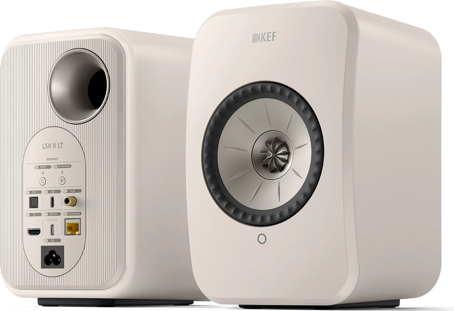 KEF LSX 2 LT Blanc (la paire) Enceintes sans fil hi-fi