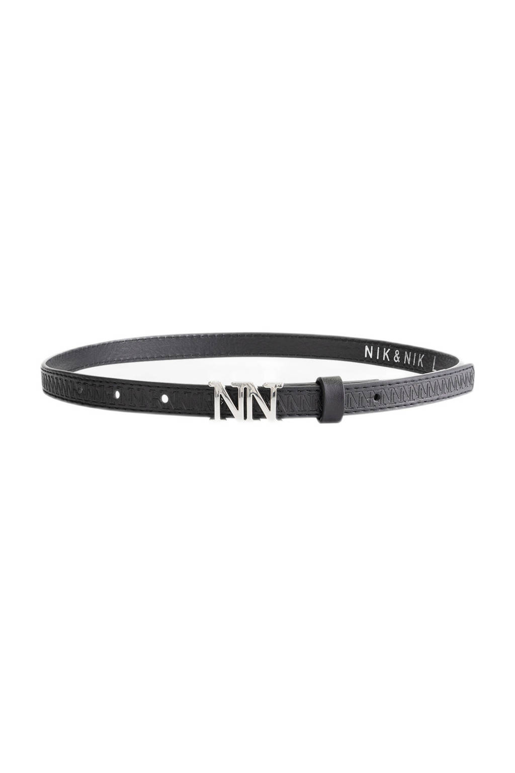 NIK&NIK riem Denni zwart