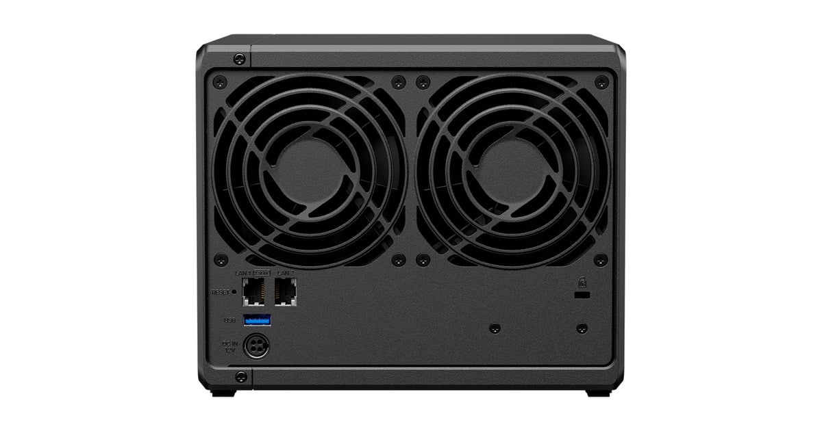 SynologyDiskStation DS425+ nas  (Zwart, 2x LAN, 2x USB-A 3.2 (5 Gbit/s))