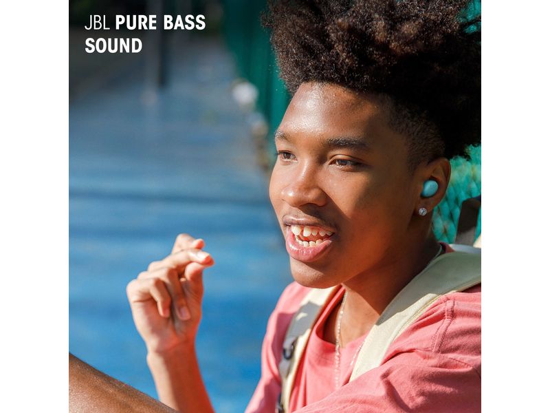 JBL True Wireless In-Ear-Kopfhörer Wave Buds 2 Schwarz Kabellose Ohrhörer mit Noise-Cancelling-Funktion