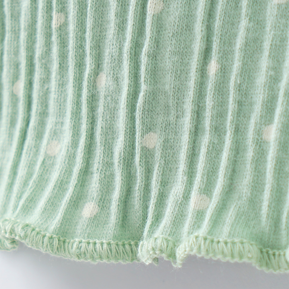 Topomini Baby Leggings mit Punkten allover hellgrün