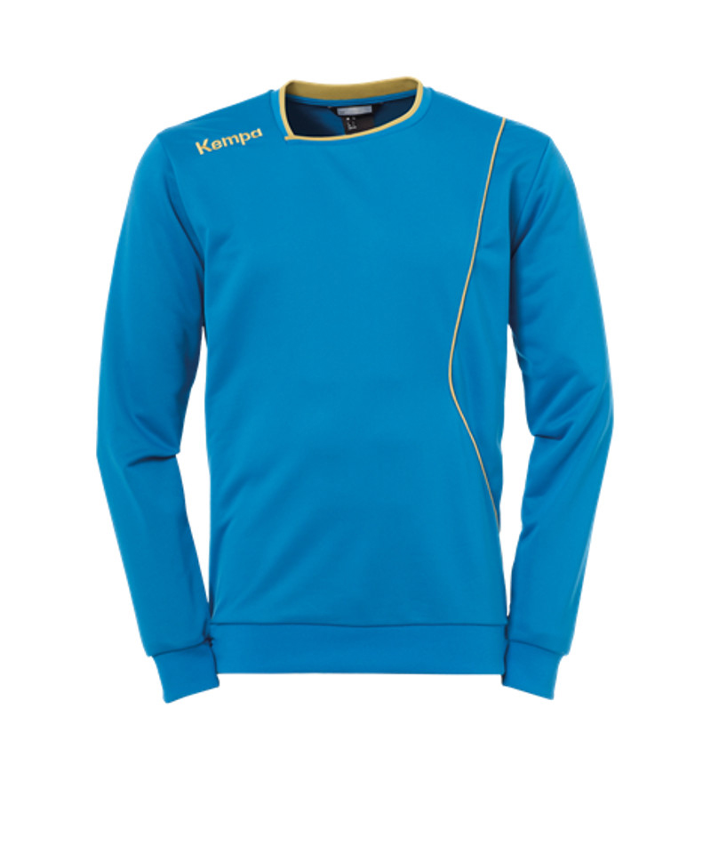 Kempa Curve Training Sweatshirt Blau Gold F03