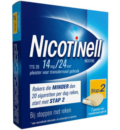 Nicotinell TTS20 14 mg (7 stuks)