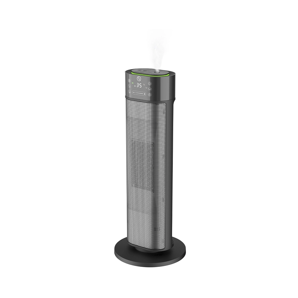 Argo Digitaler Keramik-Heizlüfter mit Befeuchtung und LED Licht