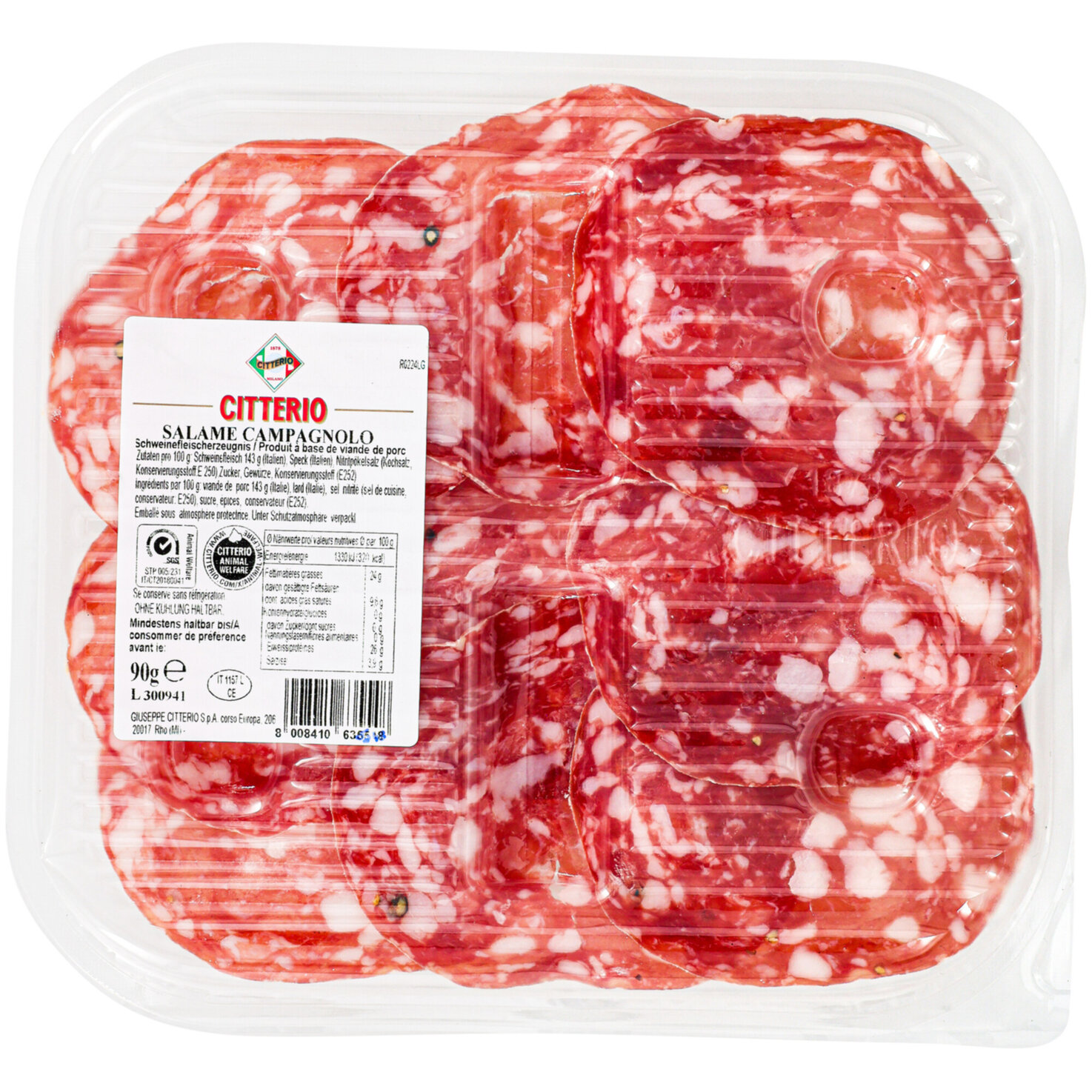 Citterio Salame Campagnolo