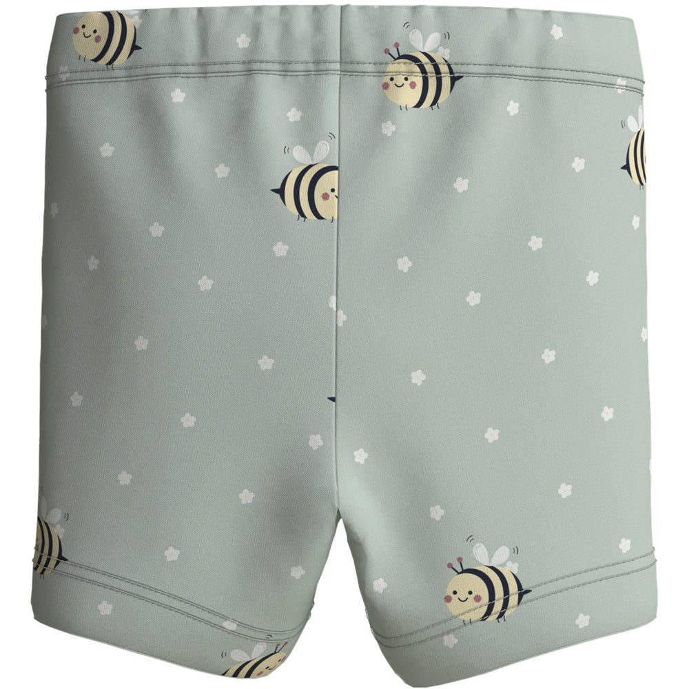 Køb Name It Pale Aqua Bee Nbfvandora Biker Shorts Box