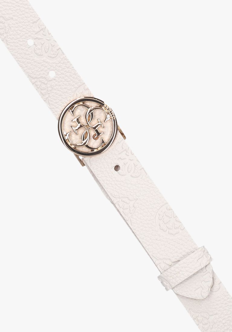 GUESS beige guess riem izzy