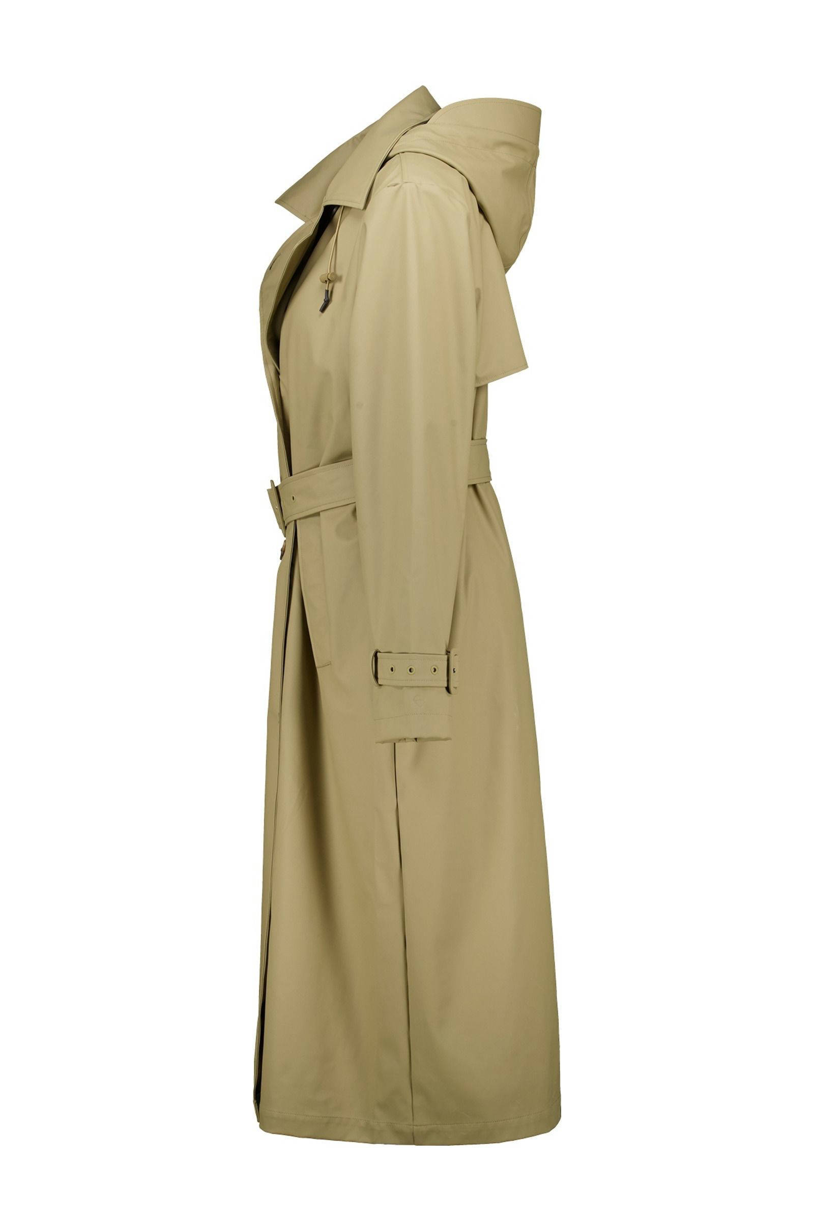 America Today Regenjas Joan van polyester kaki