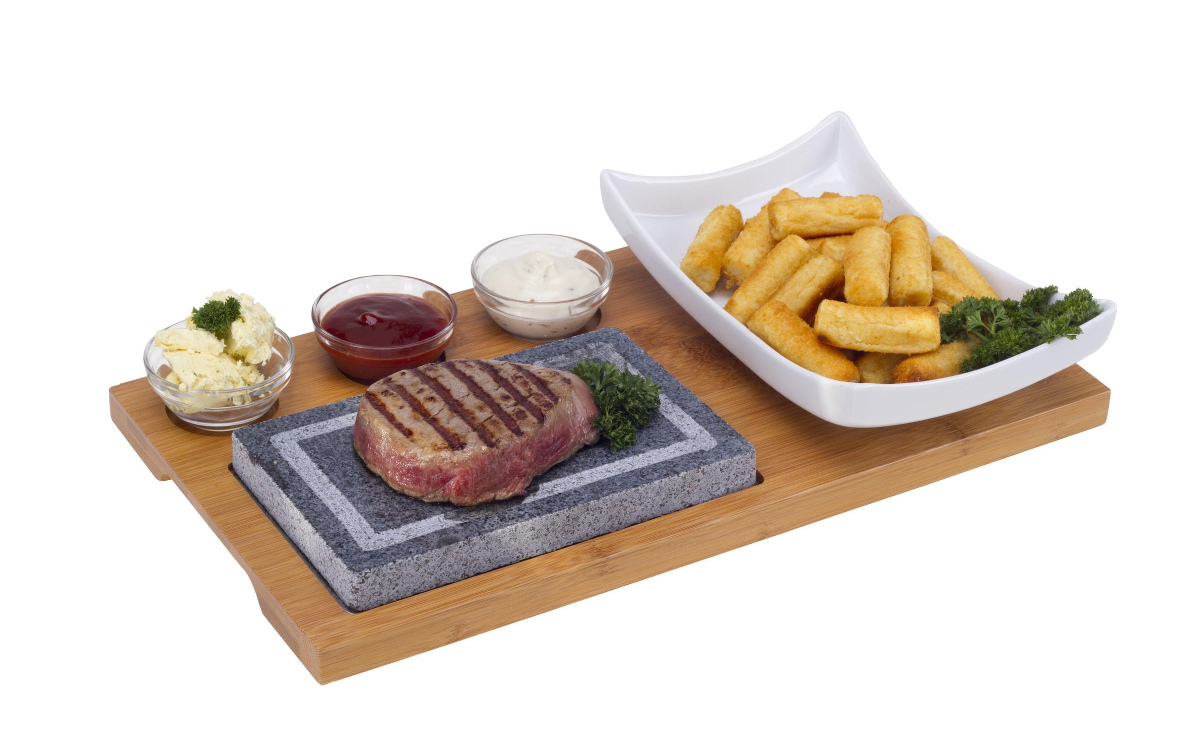 Nouvel Raclette »Nouvel Hot Stone Platte«