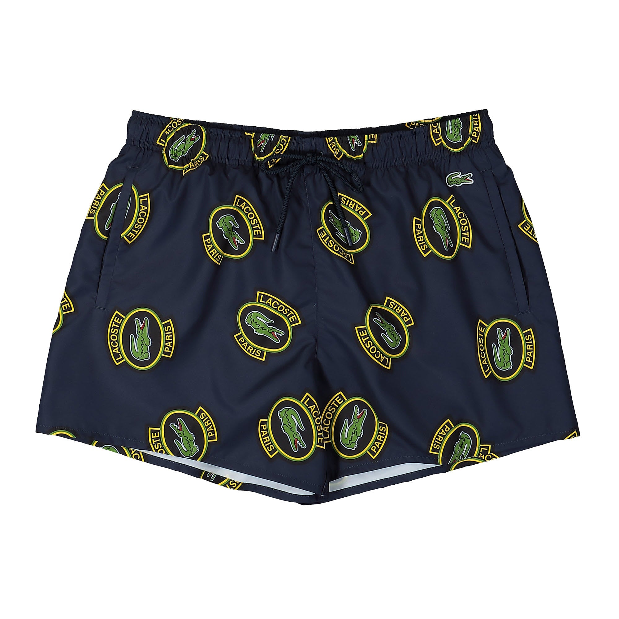 Lacoste<br>Printed Swim Trunks