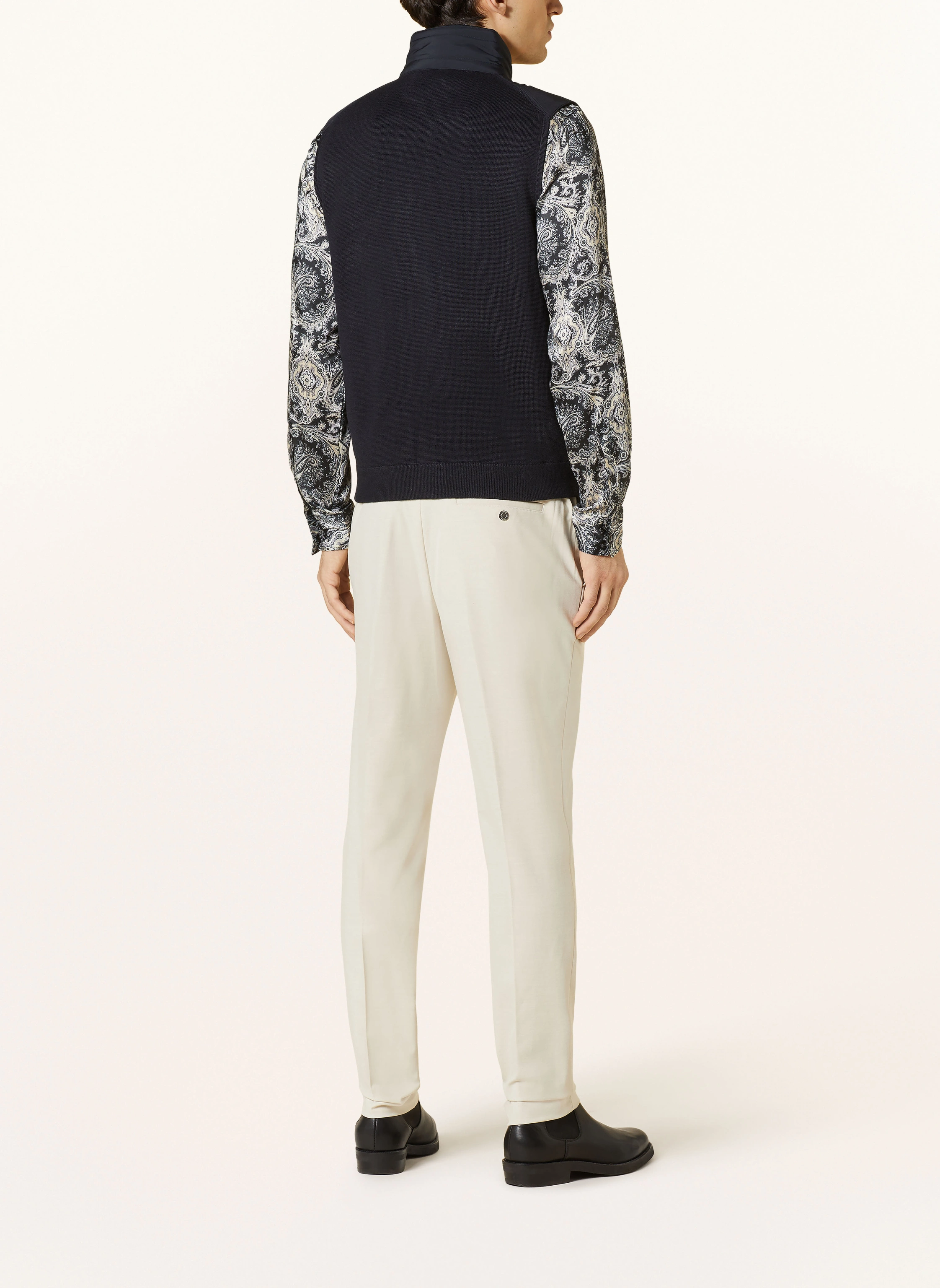 REISS Weste WILLIAM im Materialmix
