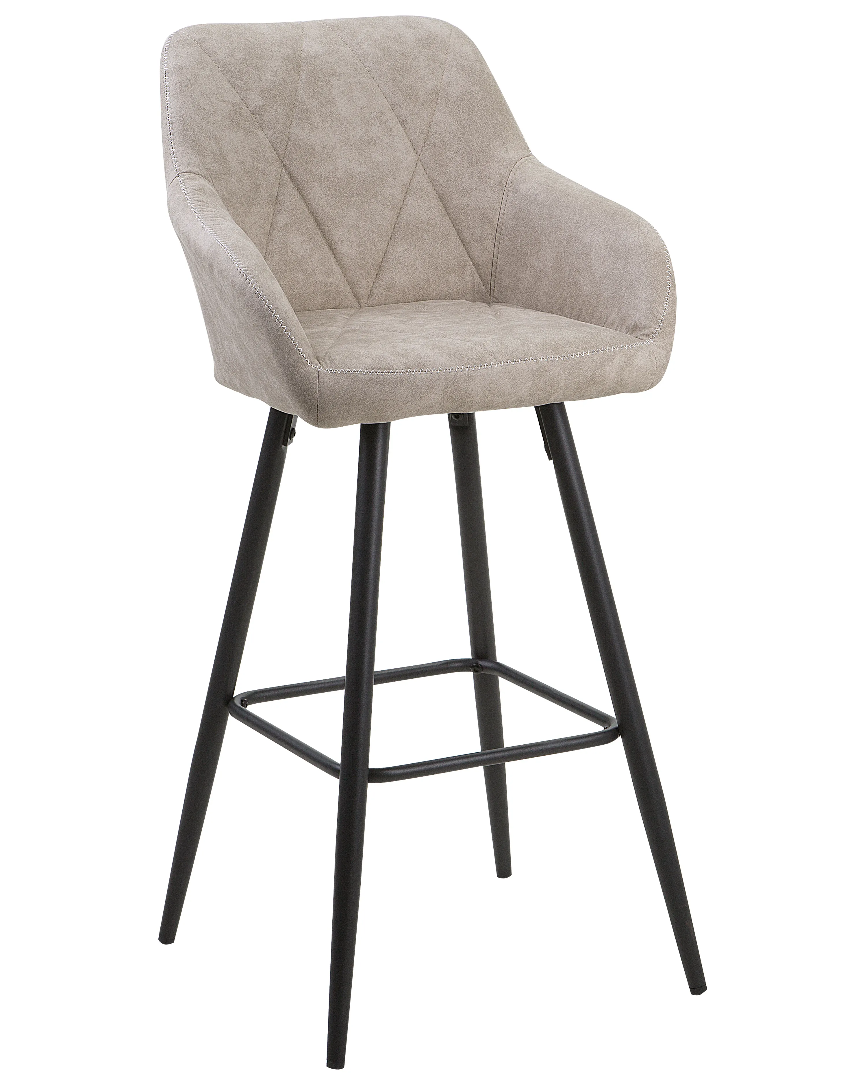 Set van 2 barstoelen DARIEN Beige
