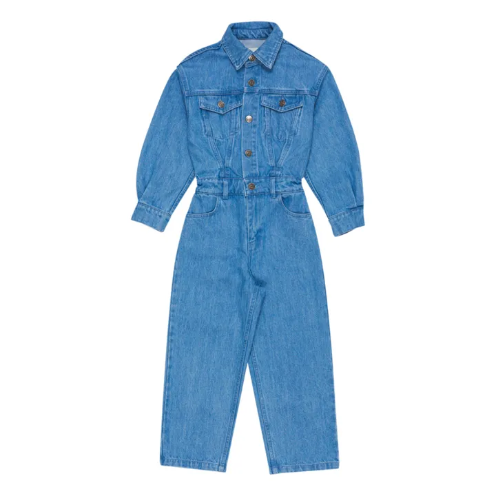 the new society Combinaison Jean Woodland - Collection Femme | Bleu